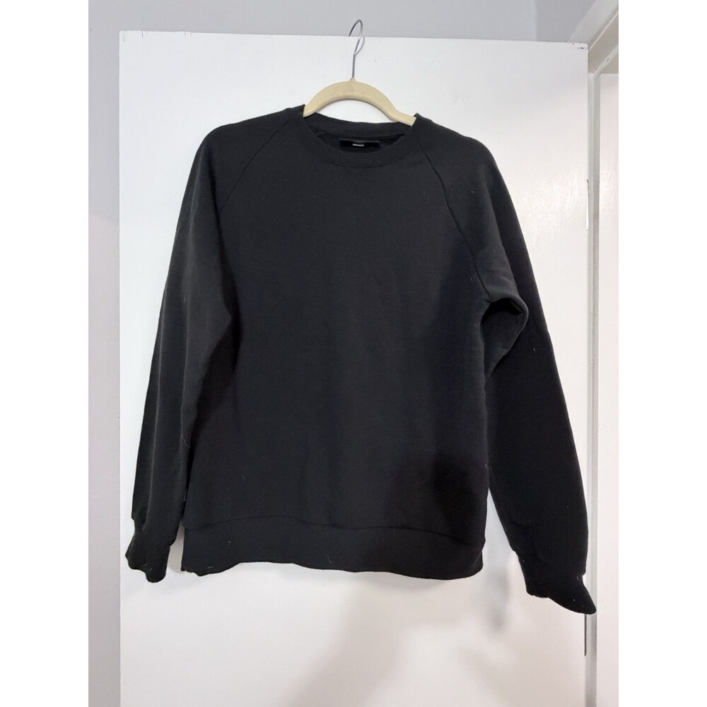 Icebreaker Shifter Merino Black Men's Real Fleece Crew Sweatshirt 200 g/m2 Small